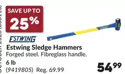Princess Auto Sledge Hammers offer
