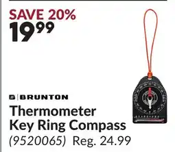 Princess Auto Thermometer Key Ring Compass offer