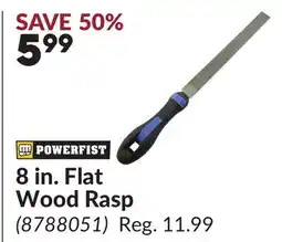Princess Auto 8 in. Flat Wood Rasp offer