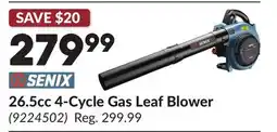 Princess Auto 26.5cc 4-Cycle Gas Leaf Blower offer
