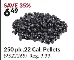Princess Auto 250 pk .22 Cal. Pellets offer