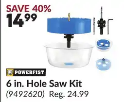 Princess Auto 6 in. Hole Saw Kit offer