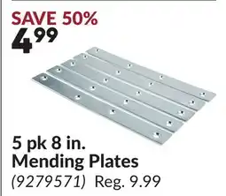 Princess Auto 5 pk 8 in. Mending Plates offer