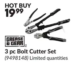 Princess Auto 3 pc Bolt Cutter Set offer