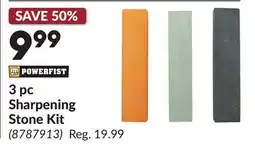 Princess Auto 3 pc Sharpening Stone Kit offer
