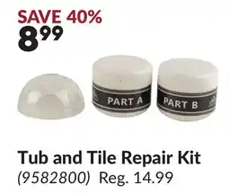 Princess Auto Tub and Tile Repair Kit offer
