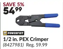 Princess Auto 1/2 in. PEX Crimper offer