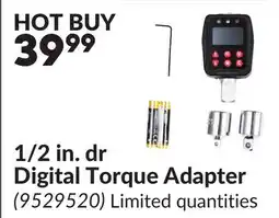 Princess Auto 1/2 in. dr Digital Torque Adapter offer