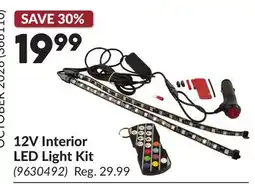 Princess Auto 12V Interior LED Light Kit offer