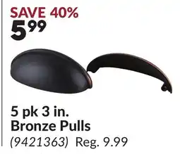 Princess Auto 5 pk 3 in. Bronze Pulls offer