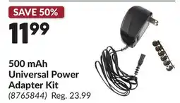 Princess Auto 500 mAh Universal Power Adapter Kit offer