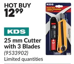 Princess Auto 25 mm Cutter with 3 Blades offer