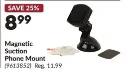 Princess Auto Magnetic Suction Phone Mount offer