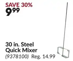 Princess Auto 30 in. Steel Quick Mixer offer