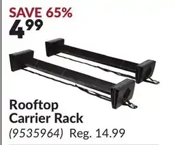 Princess Auto Rooftop Carrier Rack offer