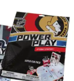 Princess Auto NHL Power Play Packs Ottawa Senators offer