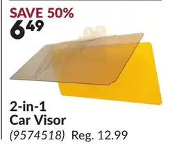 Princess Auto 2-in-1 Car Visor offer