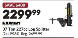 Princess Auto FIRMAN 37 Ton 227cc Log Splitter offer