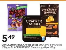 Sobeys CRACKER BARREL Cheese Slices offer