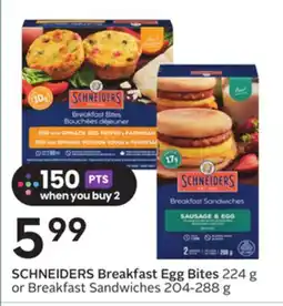 Sobeys Breakfast Egg Bites offer