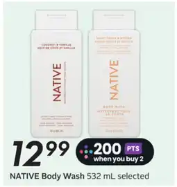 Sobeys Body Wash offer
