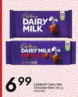Sobeys Dairy Milk Chocolate Bars offer