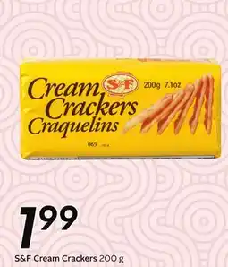 Sobeys Cream Crackers offer