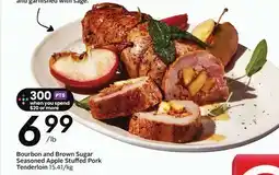 Sobeys Bourbon and Brown Sugar Seasoned Apple Stuffed Pork Tenderloin - Apple Fest offer