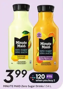 Sobeys Zero Sugar Drinks offer