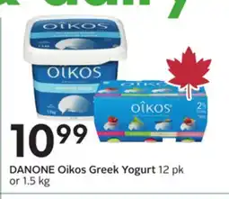 Sobeys Oikos Greek Yogurt offer