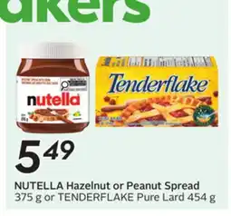 Sobeys Hazelnut or Peanut Spread offer