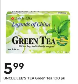 Sobeys Green Tea offer