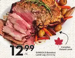 Sobeys Boneless Lamb Leg offer