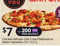 Sobeys Chicken Alfredo Chili Crisp Flatbread or Select Varieties offer