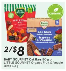 Sobeys BABY GOURMET Oat Bars offer