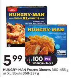 Sobeys Frozen Dinners 360-455 g or XL Bowls 368-397 g offer
