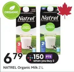 Sobeys Organic Milk offer