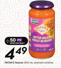 Sobeys Sauces offer