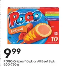 Sobeys Original 10 pk or All Beef 8 pk offer