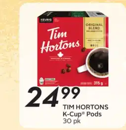 Sobeys K-Cup Pods offer