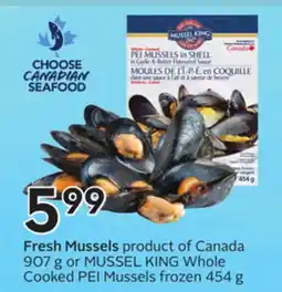 Sobeys Fresh Mussels offer