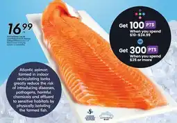 Sobeys Land-Raised Fresh Atlantic Salmon Fillets offer
