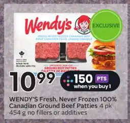 Sobeys Fresh, Never Frozen 100% Canadian Ground Beef Patties offer