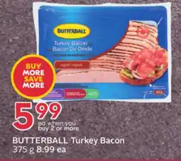 Sobeys Turkey Bacon offer