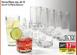 Sushi Shop Set of 12 Plaza Glasses offer