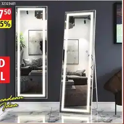 Sushi Shop Full Length Mirror with LED Lights Free Standing Floor offer