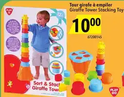 Sushi Shop Giraffe Tower Stacking Toy offer