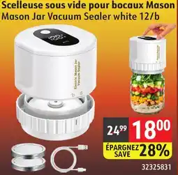 Sushi Shop Mason Jar Vacuum Sealer offer