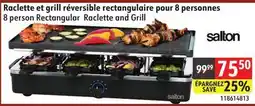 Sushi Shop 8 person Rectangular Raclette and Grill offer