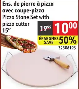 Sushi Shop Pizza Stone Set with pizza cutter offer